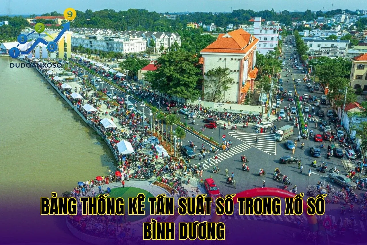 bảng thống kê tần suất số trong xổ số bình dương