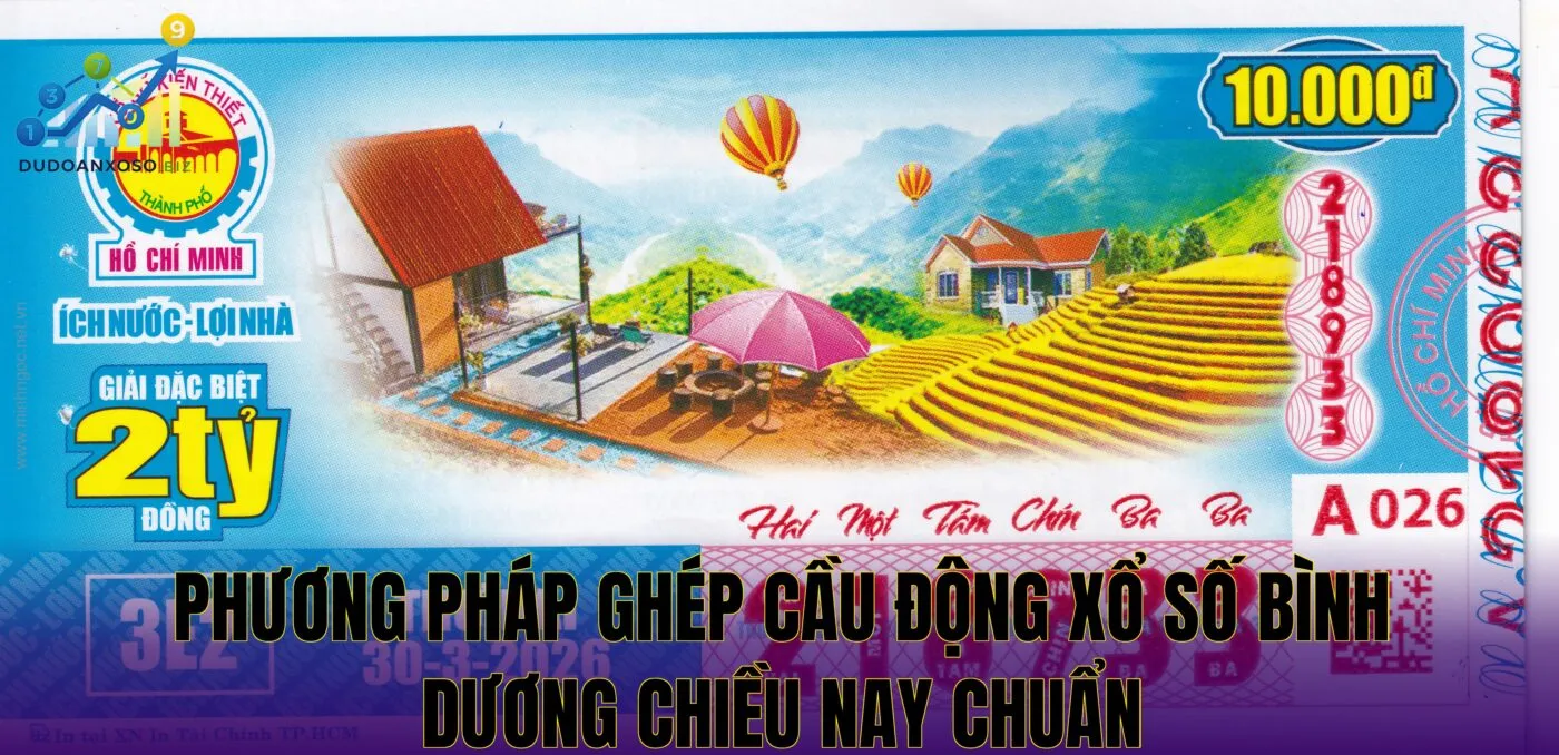 phương pháp ghép cầu động xổ số bình dương chiều nay chuẩn