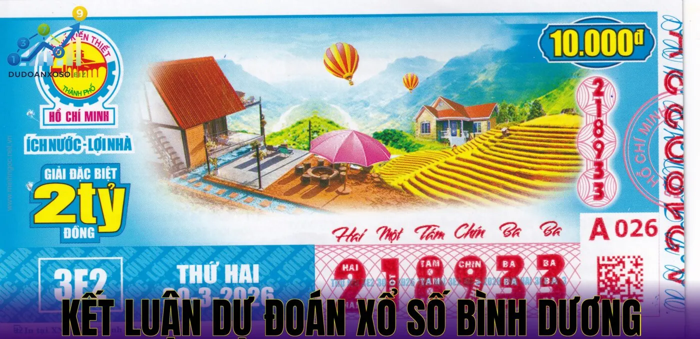 kết luận dự đoán xổ số bình dương