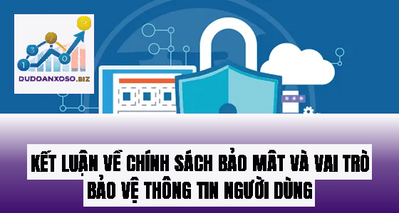 kết luận về chính sách bảo mật và vai trò bảo vệ thông tin người dùng
