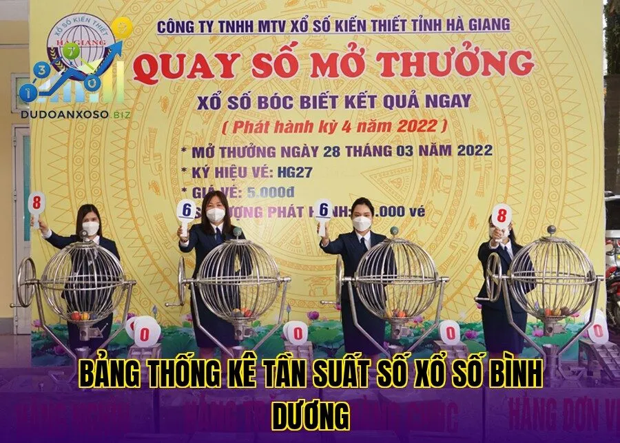 bảng thống kê tần suất số xổ số bình dương