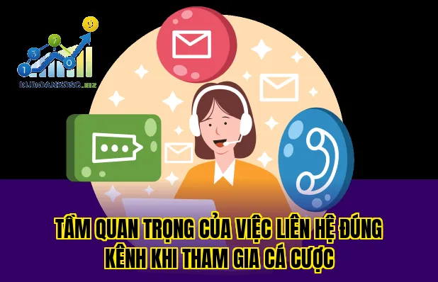 tầm quan trọng của việc liên hệ đúng kênh khi tham gia cá cược