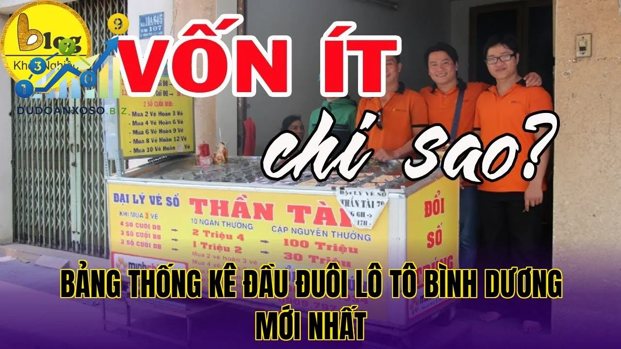 bảng thống kê đầu đuôi lô tô bình dương mới nhất