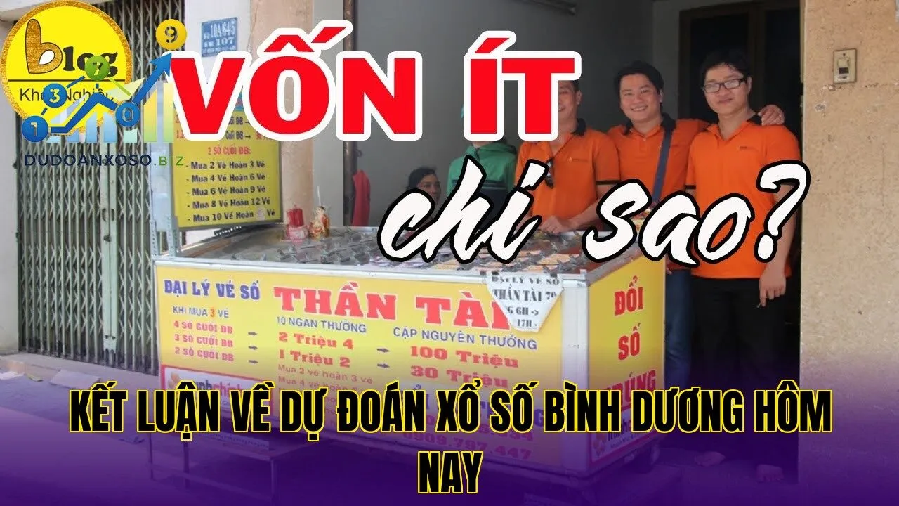 kết luận về dự đoán xổ số bình dương hôm nay
