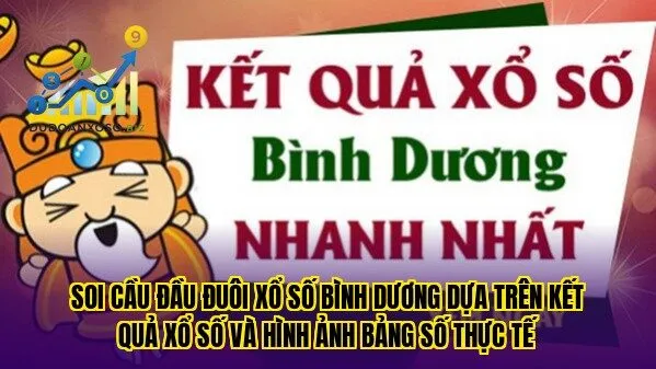 Soi cầu đầu đuôi xổ số Bình Dương dựa trên kết quả xổ số và hình ảnh bảng số thực tế