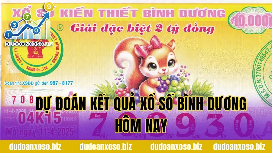 Dự đoán kết quả xổ số Bình Dương hôm nay – Chốt số giờ vàng