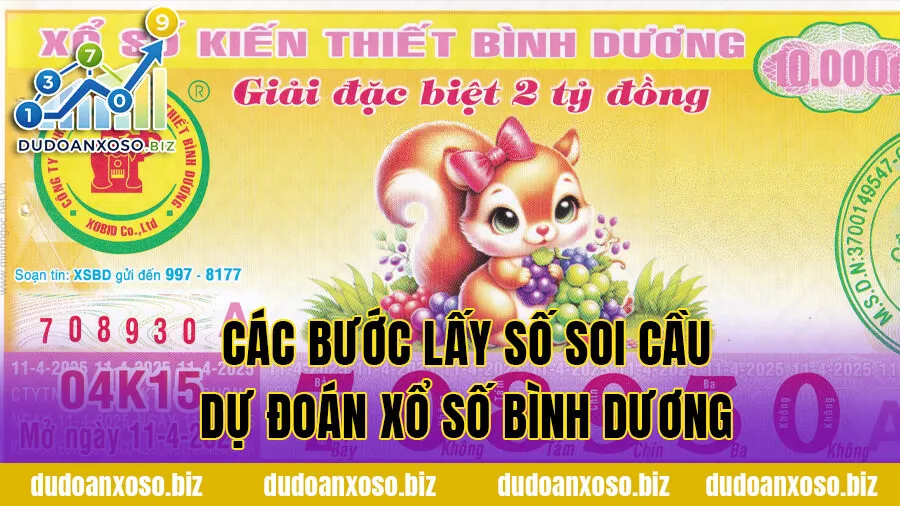 Các bước lấy số soi cầu Dự đoán xổ số Bình Dương chuẩn 100