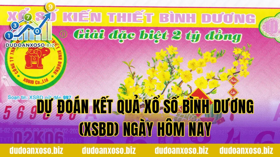 Dự đoán kết quả xổ số Bình Dương (XSBD) ngày hôm nay