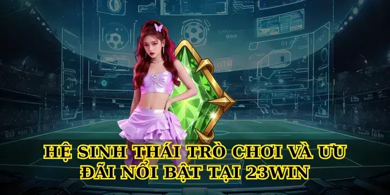 Hệ sinh thái trò chơi và ưu đãi nổi bật tại 23win